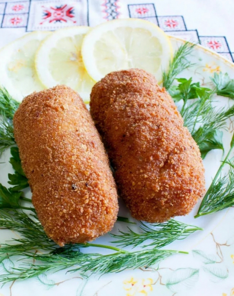 котлета по-киевски из свинины с сыром