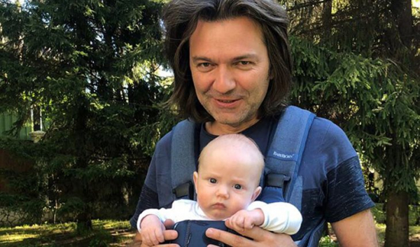 Дмитрий Маликов с сыном