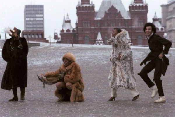 «Бони Эм» на Красной площади, 1978 год. Автор: Юрий Абрамочкин. Бони Эм на Красной площади 1978 год Автор Юрий Абрамочкин