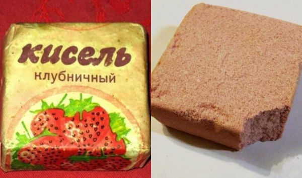 Твердый кисель