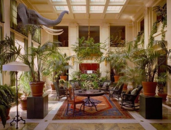 Conservatory Of The George Eastman House In Rochester US