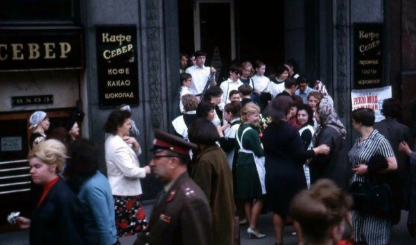Ажиотаж у кафе «Север», 1961 год