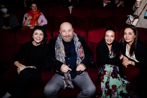 Юлия Снигирь, Евгений Цыганов, Любовь Аксенова на премьере фильма «Медея»