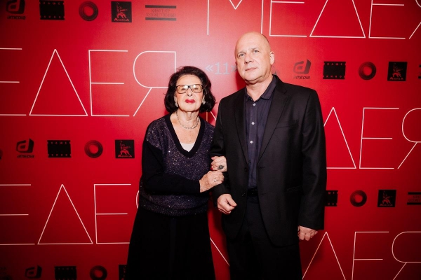 Юлия Снигирь, Евгений Цыганов, Любовь Аксенова на премьере фильма «Медея»