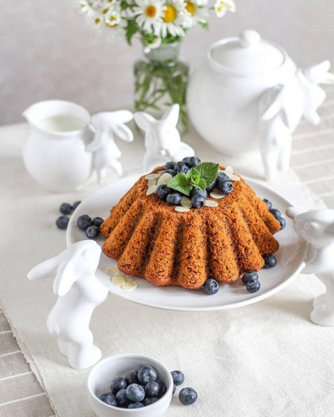 Для нескучной осени: готовим морковный кекс с грецкими орехами