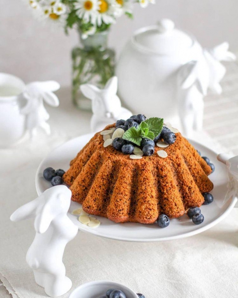 Для нескучной осени: готовим морковный кекс с грецкими орехами