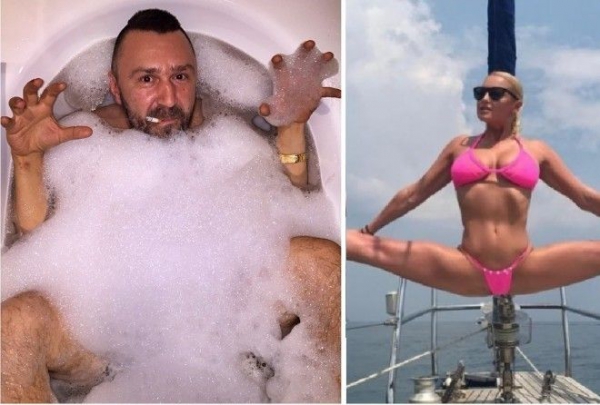 Не творят, а вытворяют. 