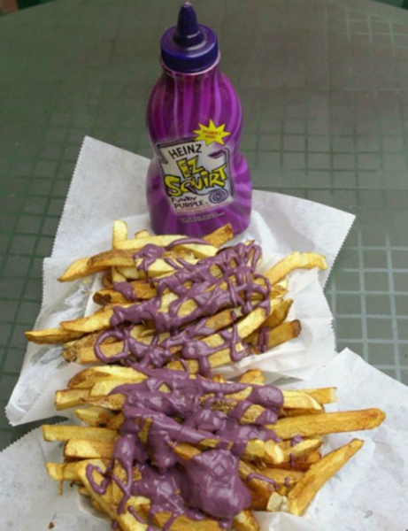 Цветной кетчуп Heinz. Цветной кетчуп Heinz