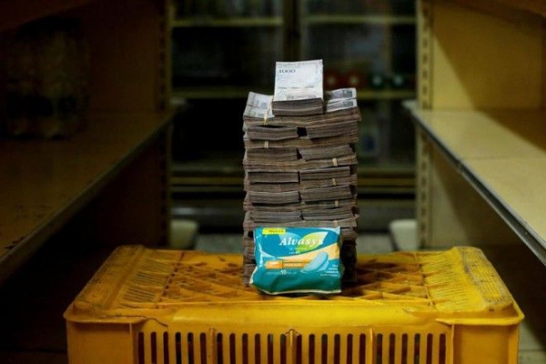 SВот сколько денег вам нужно чтобы покупать различные товары в Венесуэле