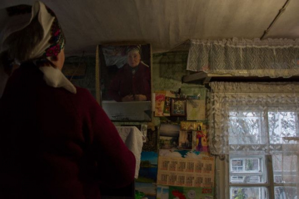 Люська Людмила Вячеславовна единственная жительница села Головкино в Псковской области