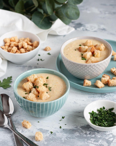 Нежный и пикантный: готовим суп-пюре из курицы