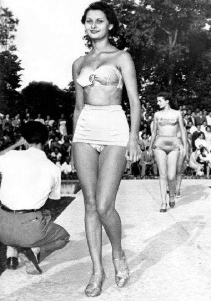 L20 фотографий юной Софи Лорен с конкурса Мисс Италия 1950