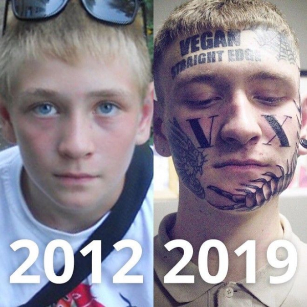 20 человек из флешмоба 10YearsChallenge которые удивили своими изменениями