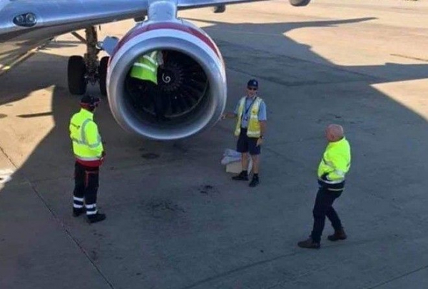 К счастью, его во время заметили.