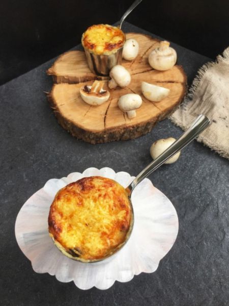 кальмары с шампиньонами