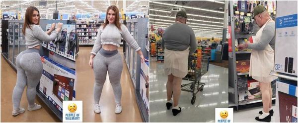 Экстравагантные покупатели Walmart