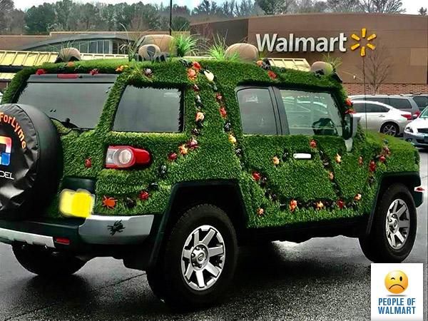 Экстравагантные покупатели Walmart
