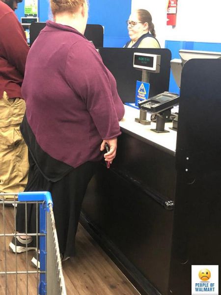 Экстравагантные покупатели Walmart