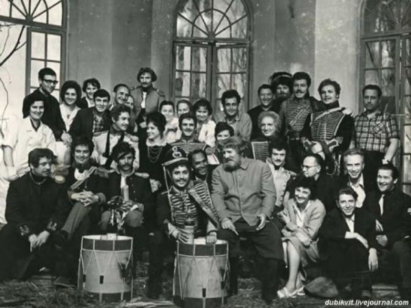 Архивные фотографии со съемок популярных советских фильмов