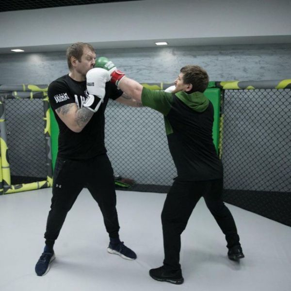 Александр Емельяненко и Рамзан Кадыров Александр Емельяненко и Рамзан Кадыров