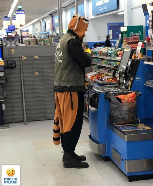 Экстравагантные покупатели Walmart