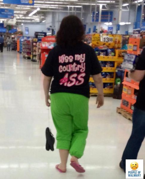Экстравагантные покупатели Walmart