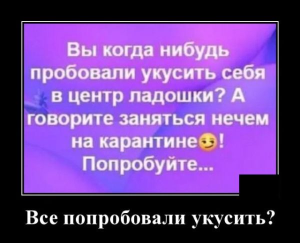 Демотиватор про ладошку