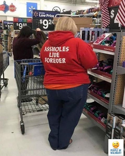 Экстравагантные покупатели Walmart