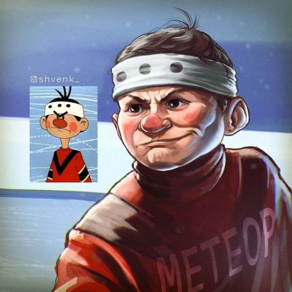 Хоккеист команды «Метеор»