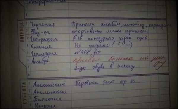 16 записей в дневнике, от смеха можно надорвать живот