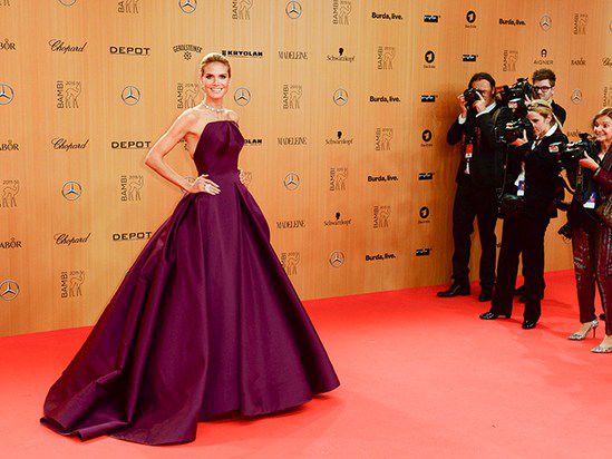 Очаровательная Хайди Клум на Bambi Awards в Берлине