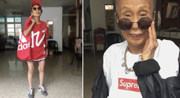 88-летняя тайваньская бабушка стала звездой Инстаграма