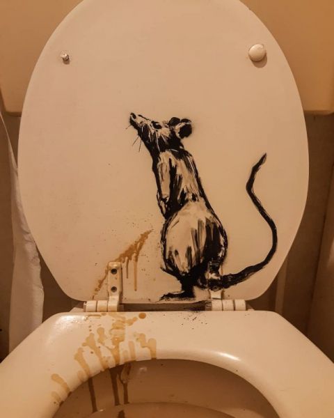 Новые работы Бэнкси