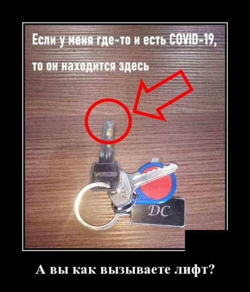 Демотиватор про коронавирус