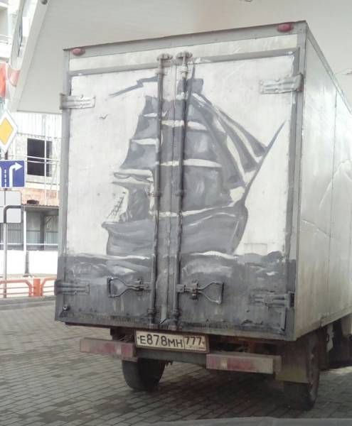Рисунок на Газели Рисунок на Газели