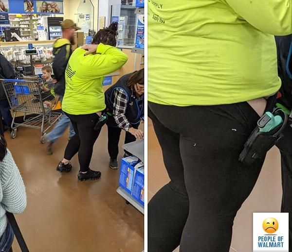 Экстравагантные покупатели Walmart