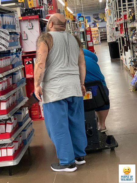 Экстравагантные покупатели Walmart